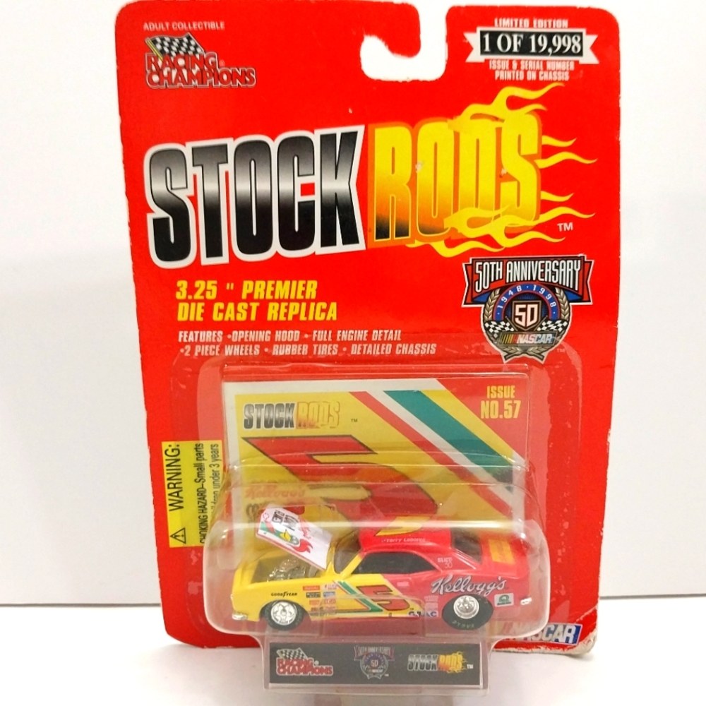 Terry Labonte #5 Diecast 1/64 Racing Champions  Stock Rods Kellogg's #N046